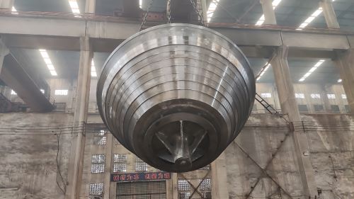 大型鑄鋼件料鐘在冶金行業(yè)的用途